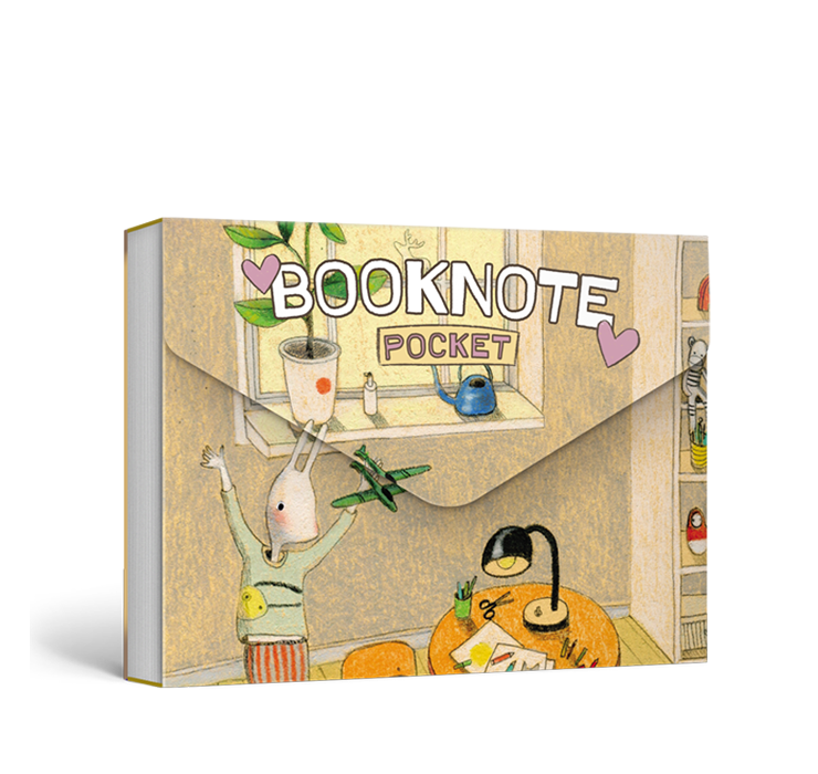 Блокнот "Вдома добре 1" кишеньковий, серія "Booknote Pocket"
